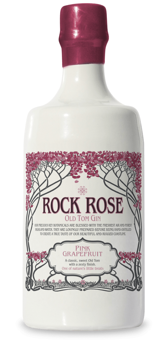 Rock Rose Old Tom Gin Pink Grapefruit 700ml