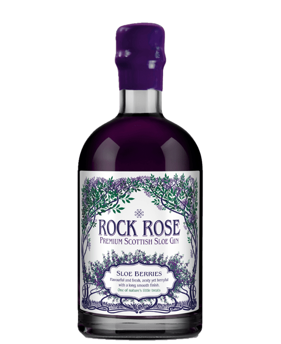 Rock Rose Gin Sloe Berries 500ml